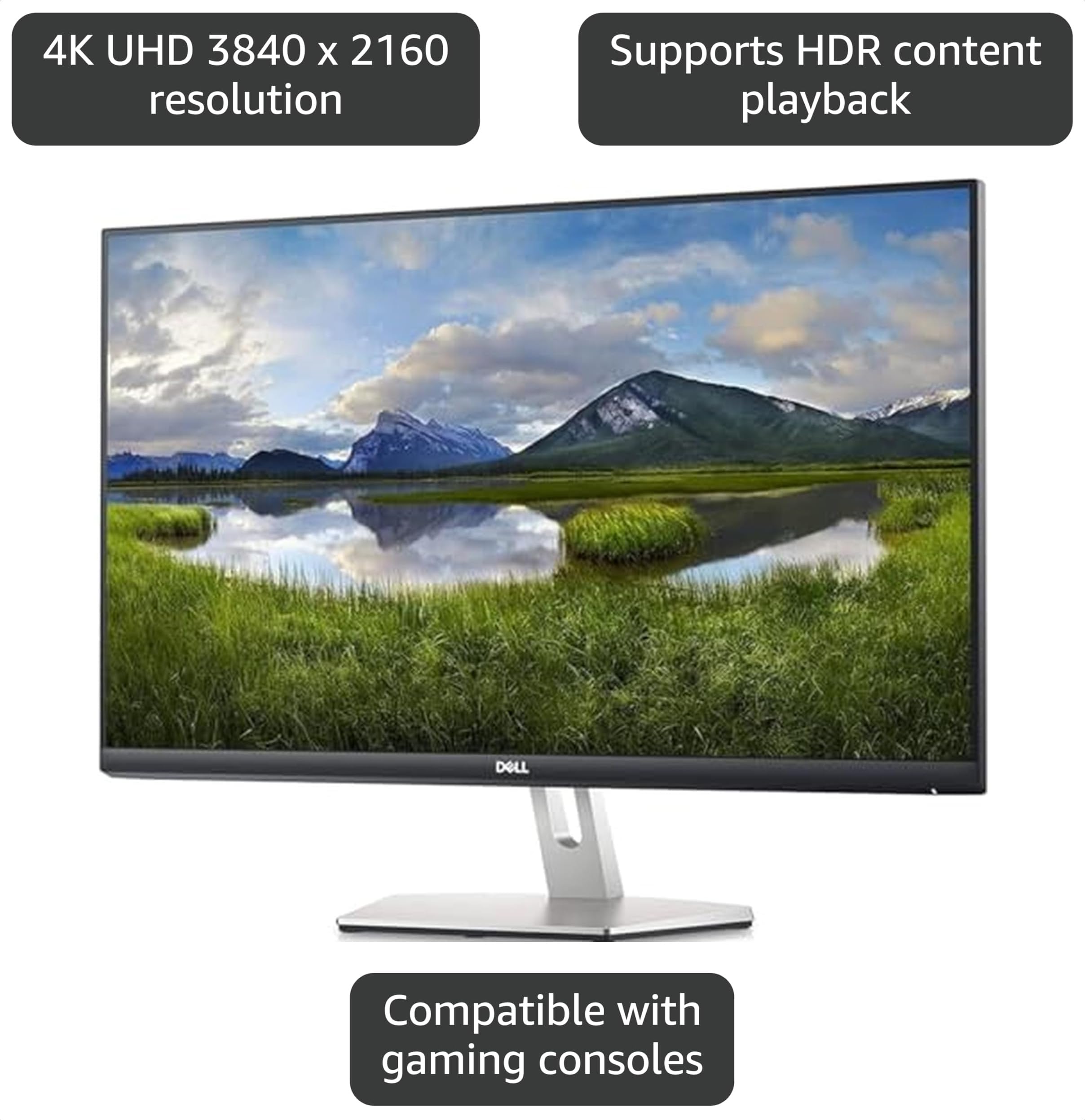 Amazon.com: Dell S2721QS 27 Inch 4K UHD (3840 x 2160) IPS Ultra